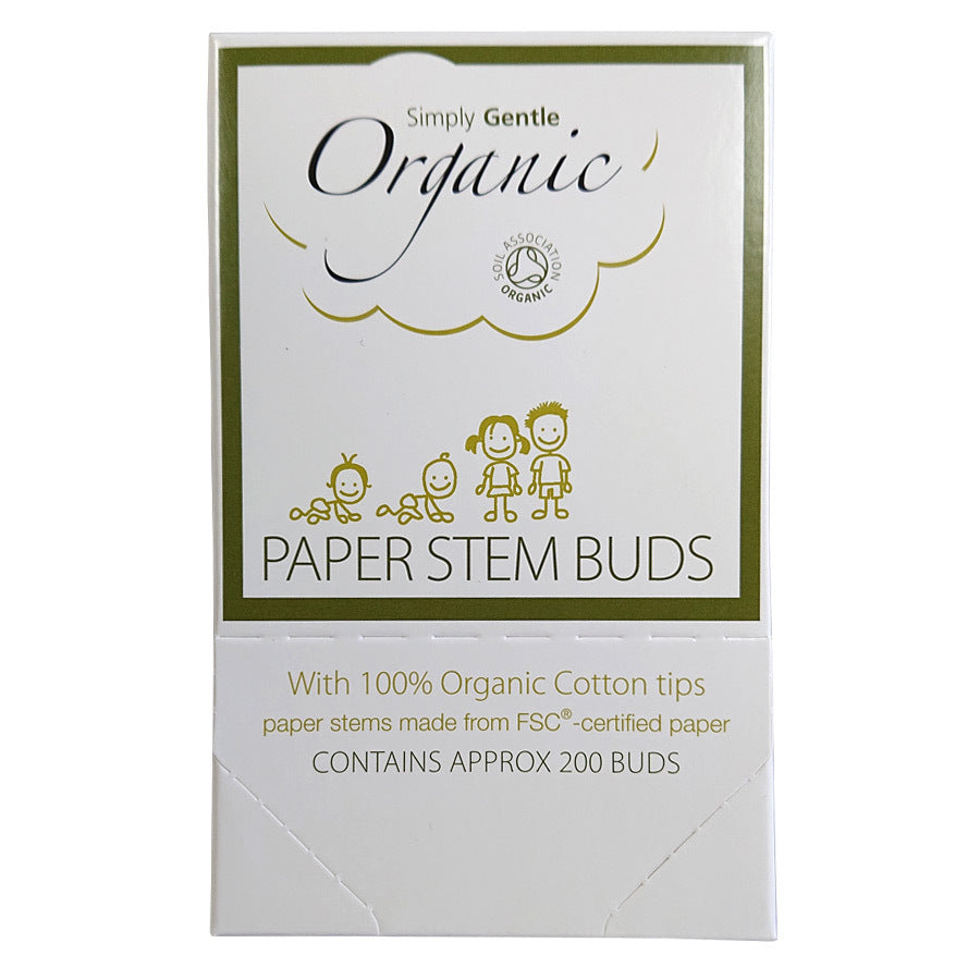 Paper Stem Organic Cotton Buds