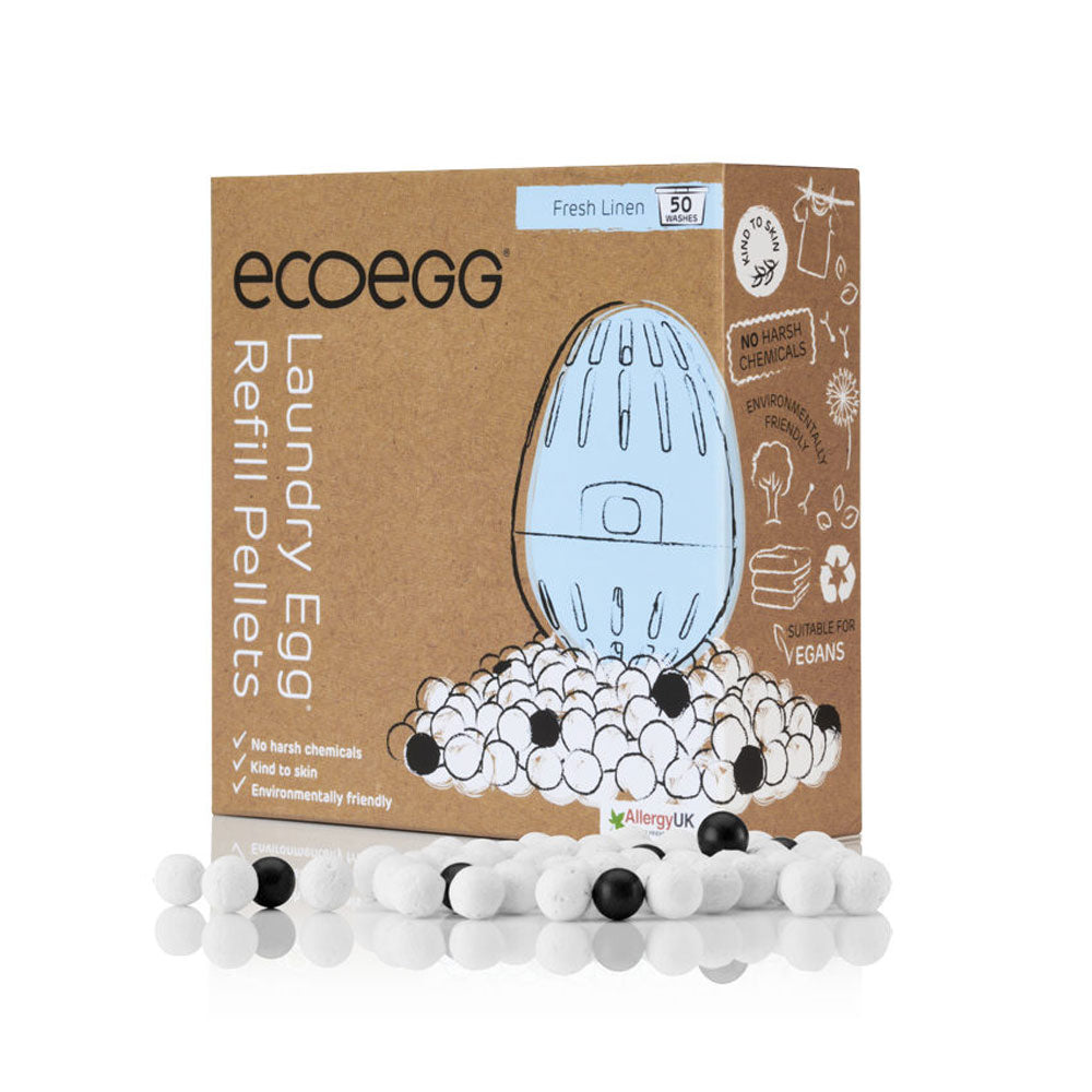 ECOEGG Laundry Egg Refill - 50 Washes - Fresh Linen