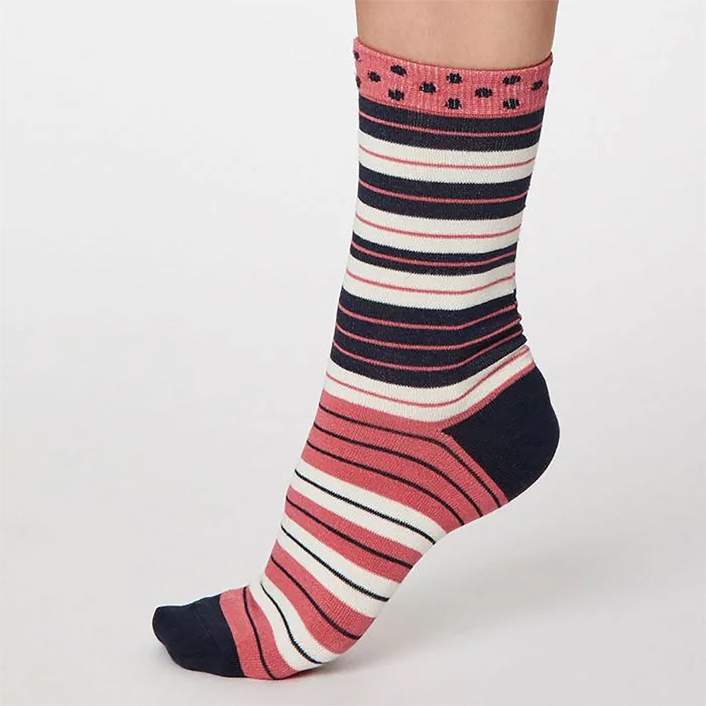 Bamboo Striped Socks (4-7)