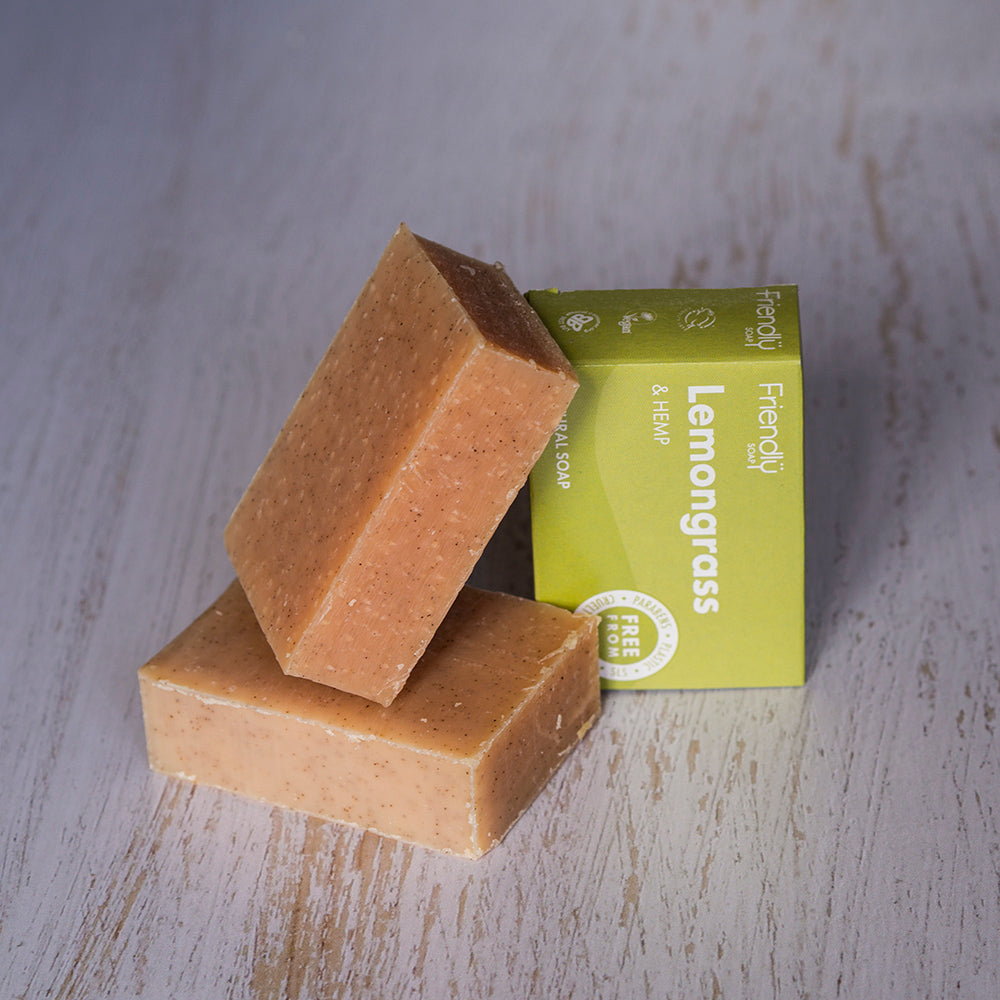 Friendly Soap Lemongrass & Hemp Soap Bar