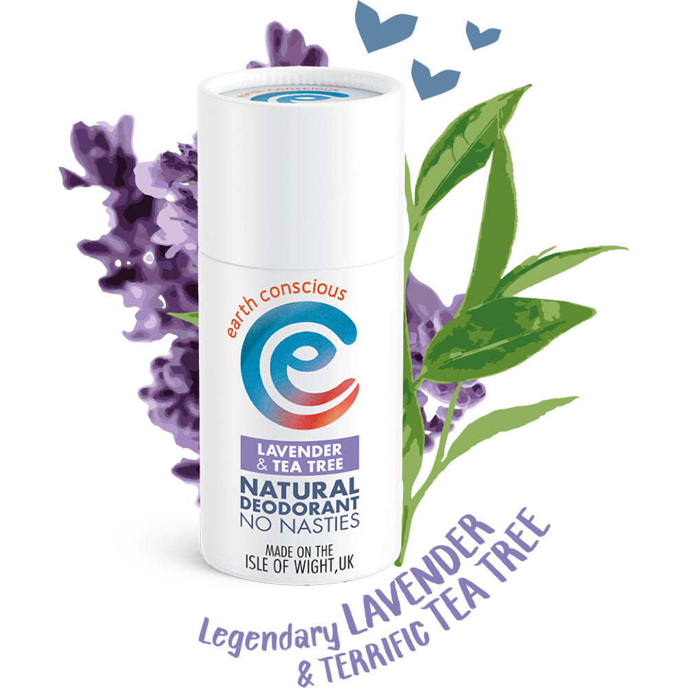 Earth Conscious Natural Deodorant Stick - 60kg